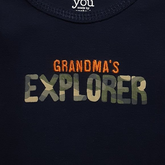 ❄️ 12m | Carter's | "Grandma's Explorer" Bodysuit - Picture 2 of 5